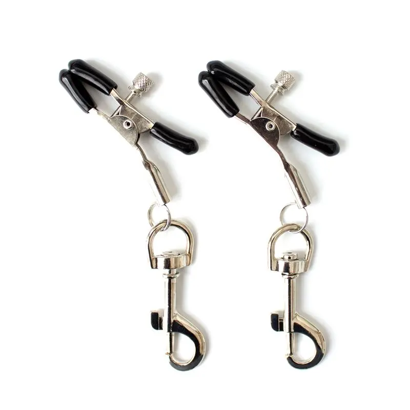 Pinzas para Pezones con Mosquetones Metal · LATETOBED BDSM LINE · Pinzas y Pezoneras