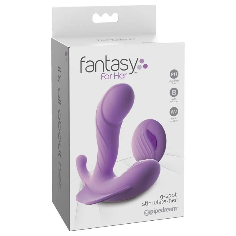 Estimulador G-Spot Stimulate-Her Púrpura · FANTASY FOR HER · Estimuladores de Clítoris — Foto 2