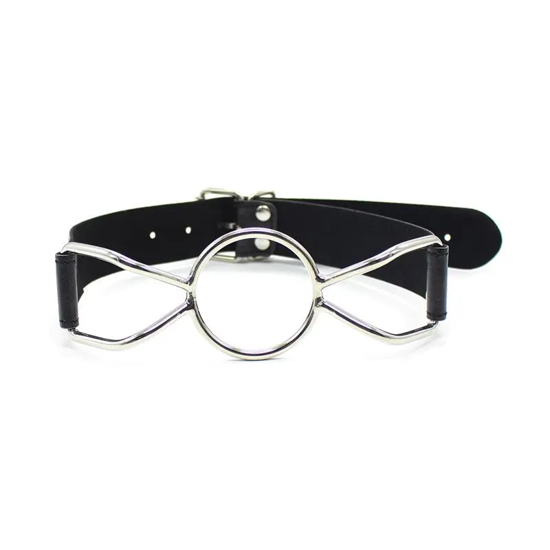 Mordaza de Aro de Metal Talla L · LATETOBED BDSM LINE · Máscaras, Antifaces y Mordazas