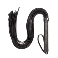 Flogger Mango de Metal 69 cm Negro · LATETOBED BDSM LINE · Spanking y Azotes