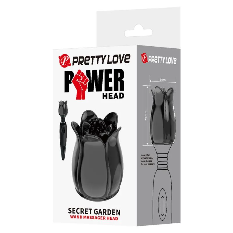 Flower Wand Cabezal para Masajeador Power Wand · PRETTYLOVE · Accesorios y Sets — photo 9