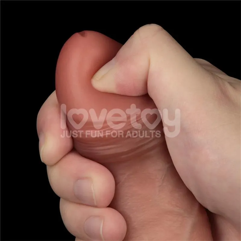 Sliding Pro Dildo Piel Deslizante-Retractil Dual Layer 8.5 · LOVETOY · Dildos — Foto 12