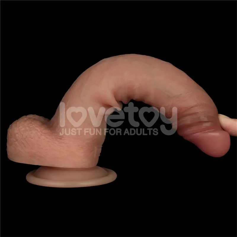 Sliding Pro Dildo Piel Deslizante-Retractil Dual Layer 8.5 · LOVETOY · Dildos — Foto 10