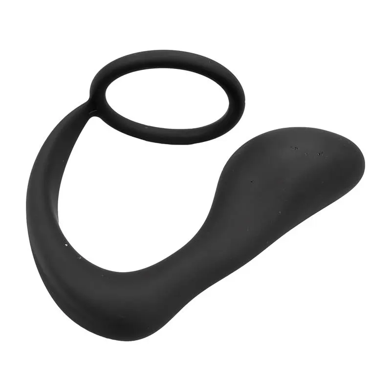 Randal Plug Anal con Anillo para el Pene Silicona Negro · TARDENOCHE · Anal — Foto 5