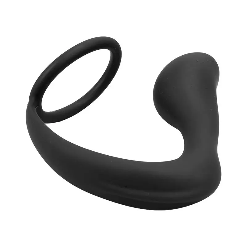 Randal Plug Anal con Anillo para el Pene Silicona Negro · TARDENOCHE · Anal — Foto 6