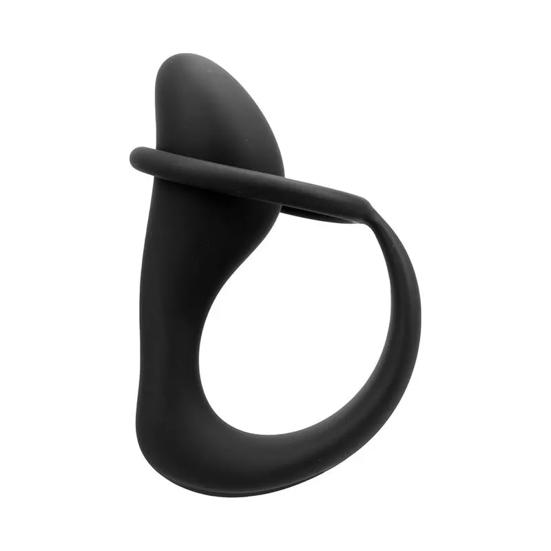 Randal Plug Anal con Anillo para el Pene Silicona Negro · TARDENOCHE · Anal — Foto 7