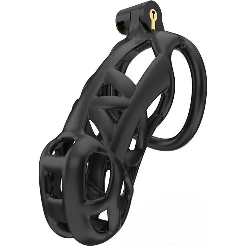 Jaula para el Pene PC01 Negro · S · PENIS CAGES · Castidad