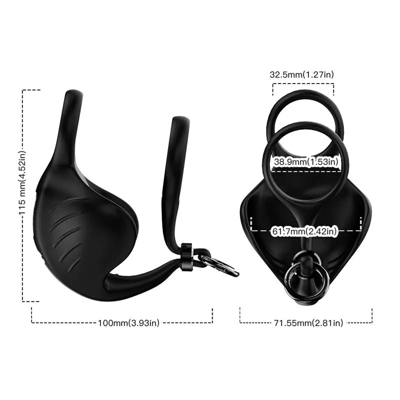 Anillo Vibrador para Pene y Testículos Ajustable · URBAN SKY · Anillos para el Pene — photo 12