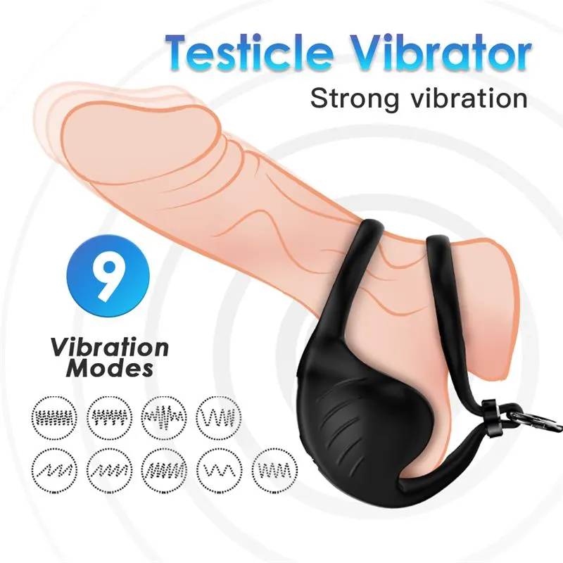 Anillo Vibrador para Pene y Testículos Ajustable · URBAN SKY · Anillos para el Pene — photo 8