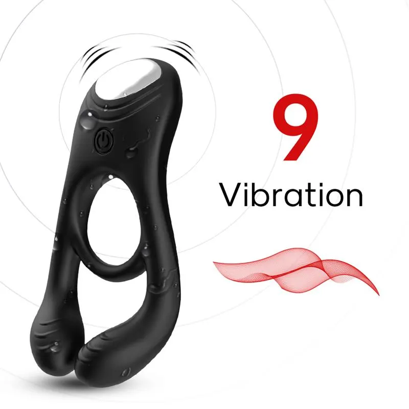 Anillo Vibrador para Pene y Testículos · URBAN SKY · Anillos para el Pene — photo 11