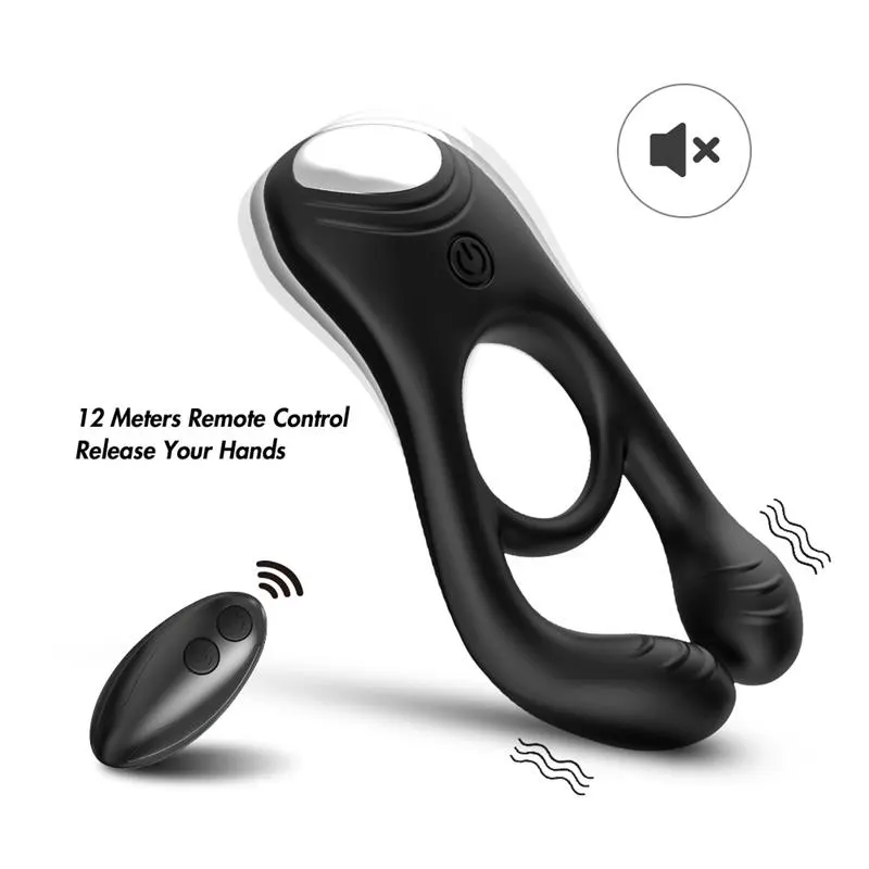 Anillo Vibrador para Pene y Testículos · URBAN SKY · Anillos para el Pene — photo 4