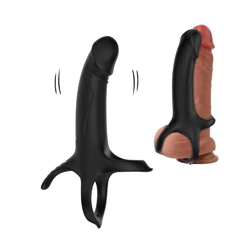 Dildo para Penetración Doble con Vibración · URBAN SKY · Anal — photo 2