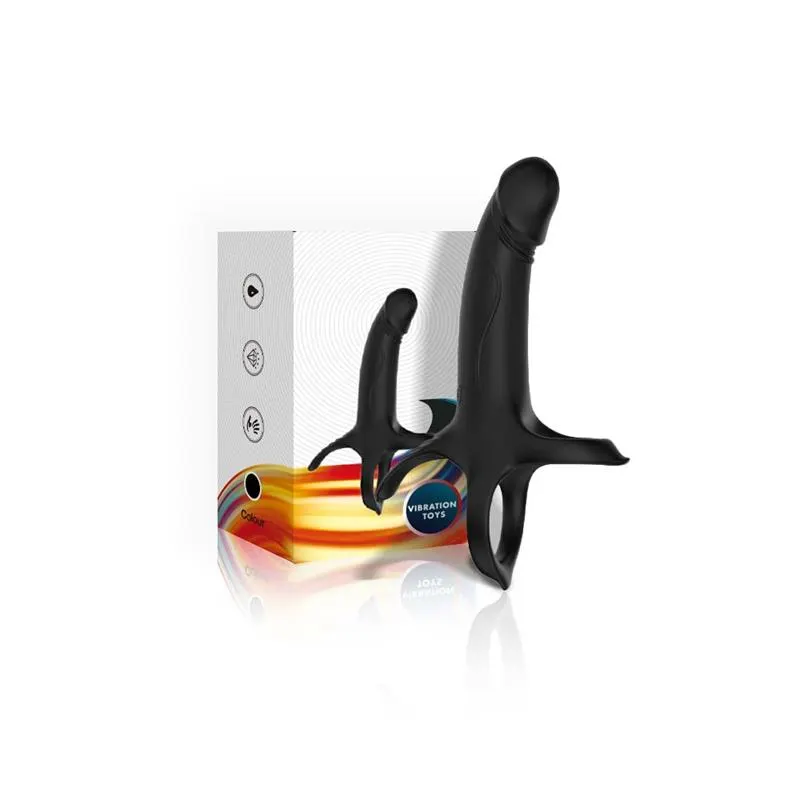 Dildo para Penetración Doble con Vibración · URBAN SKY · Anal — photo 3