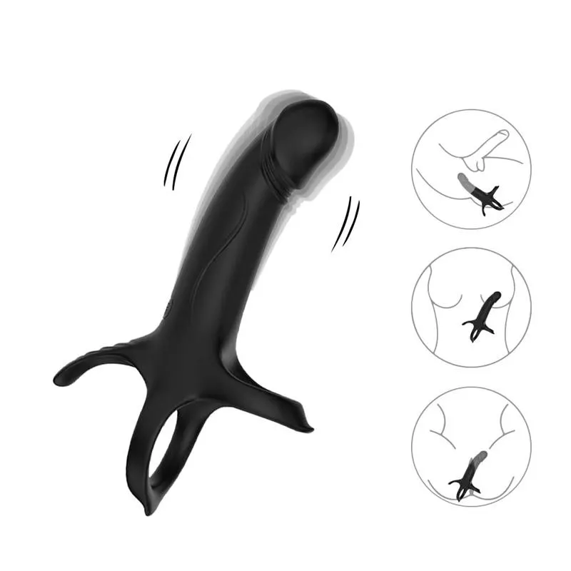 Dildo para Penetración Doble con Vibración · URBAN SKY · Anal — photo 8