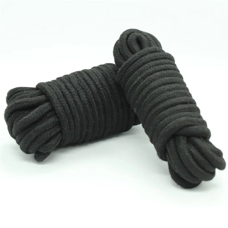 Cuerda Bondage de Algodón 10 Metros Negro · LATETOBED BDSM LINE · Esposas y Ataduras — Foto 2