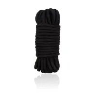 Cuerda Bondage de Algodón 10 Metros Negro · LATETOBED BDSM LINE · Esposas y Ataduras