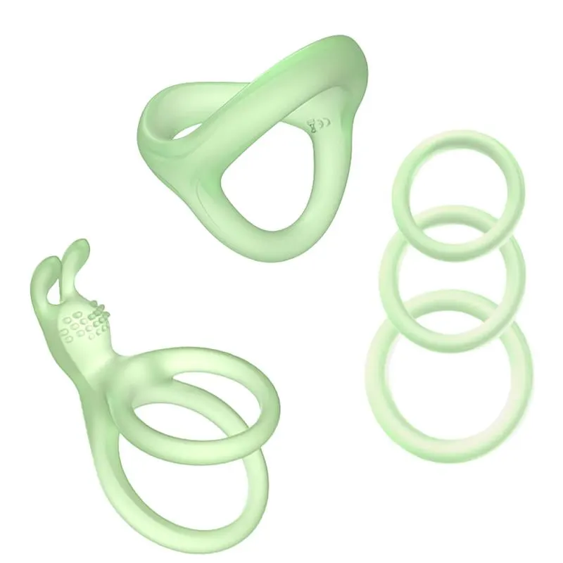 Set de Anillos para el Pene Brilla en la Oscuridad · URBAN SKY · Anillos para el Pene