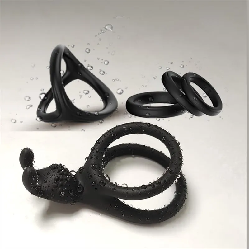 Set de 5 Anillos para el Pene Flexibles · URBAN SKY · URBAN SKY · Anillos para el Pene — Foto 2