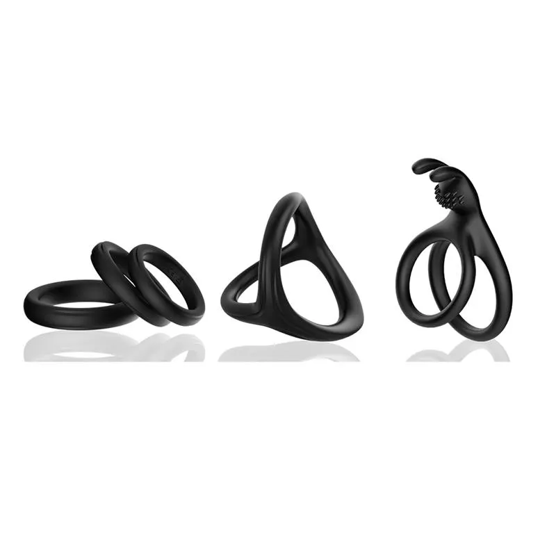 Set de 5 Anillos para el Pene Flexibles · URBAN SKY · URBAN SKY · Anillos para el Pene