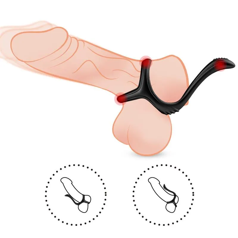 Anillo para el Pene con Estimulación Perianal · URBAN SKY · Anillos para el Pene — Foto 6