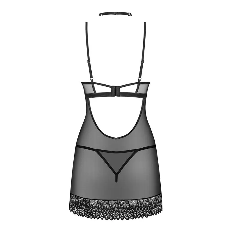 Donarella Chemise y Tanga · XS/S · OBSESSIVE · Conjuntos y Bodies — Foto 4