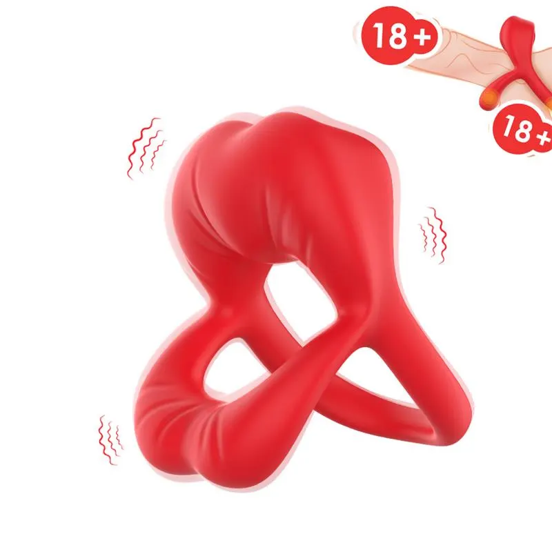 Anillo Doble Vibrador USB 9 Funciones 52 g · URBAN SKY · URBAN SKY · Anillos para el Pene — photo 2