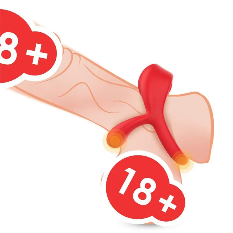 Anillo Doble Vibrador USB 9 Funciones 52 g · URBAN SKY · URBAN SKY · Anillos para el Pene — photo 4