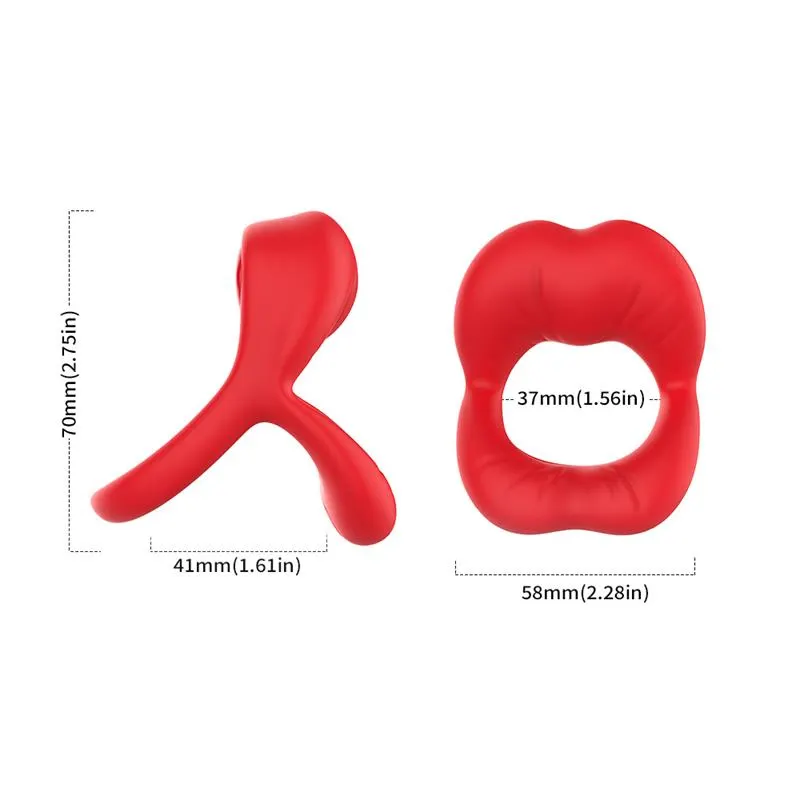 Anillo Doble Vibrador USB 9 Funciones 52 g · URBAN SKY · URBAN SKY · Anillos para el Pene — photo 8