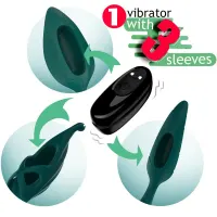 Set de Vibrador y Fundas · URBAN SKY · Accesorios y Sets