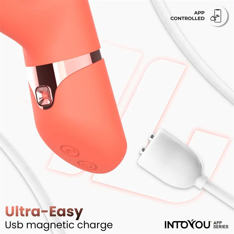 Mindy Vibrador con Anillo de Bolas Up and Down, Finger y Pulsación con APP · INTOYOU APP SERIES · Vibradores — photo 8