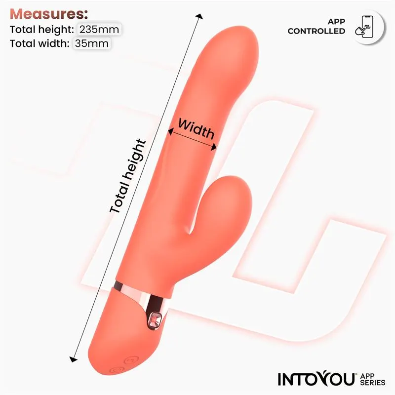 Mindy Vibrador con Anillo de Bolas Up and Down, Finger y Pulsación con APP · INTOYOU APP SERIES · Vibradores — photo 9