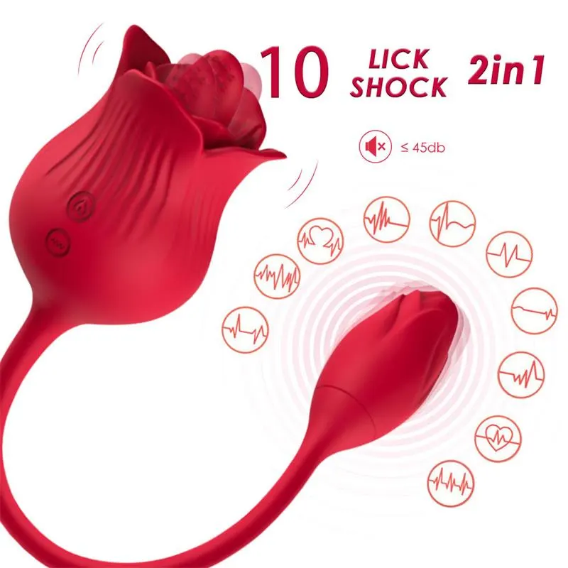 Rosa con Licking y Huevo Vibrador USB · URBAN SKY · Estimuladores de Clítoris — Foto 10