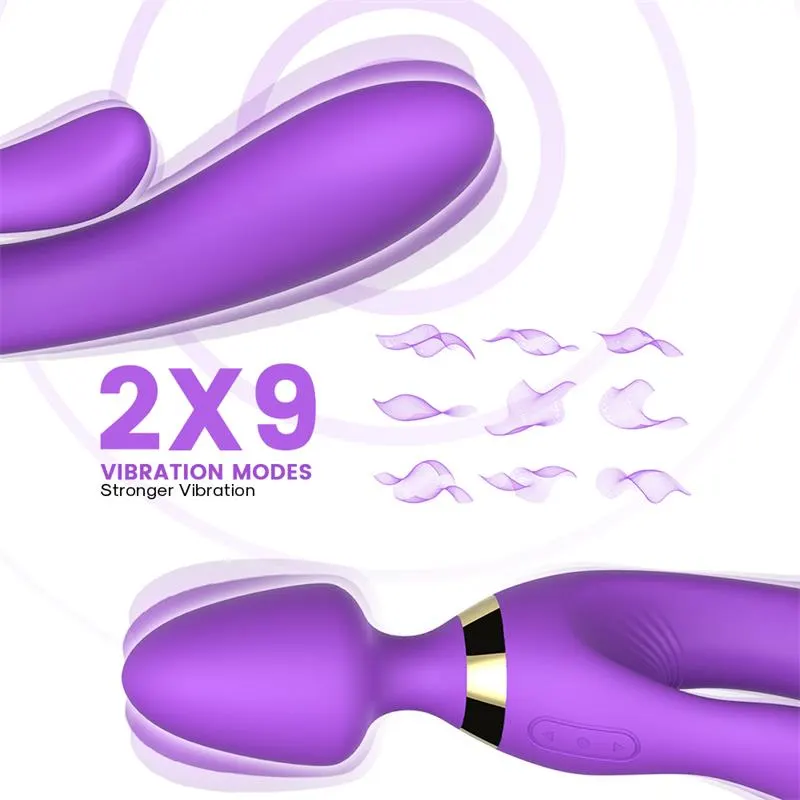 Masajeador y Vibrador Púrpura · URBAN SKY · Vibradores — Foto 4