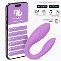 Juguete para Parejas con APP Flexible Silicona Lavanda · INTOYOU APP SERIES · Vibradores