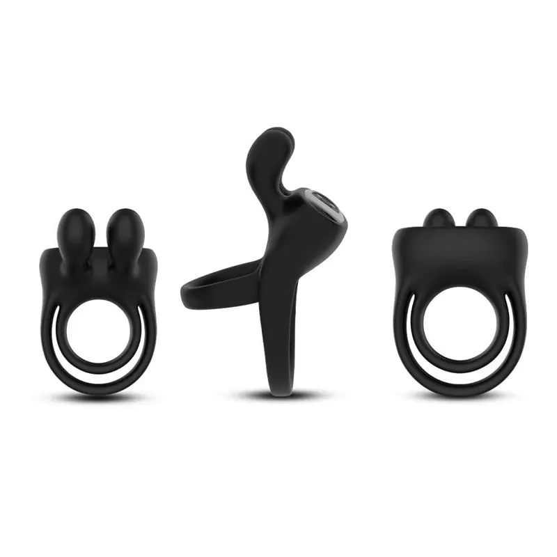 Anillo Doble Vibrador con Estimulador Extra 45 g · URBAN SKY · URBAN SKY · Anillos para el Pene — Foto 7