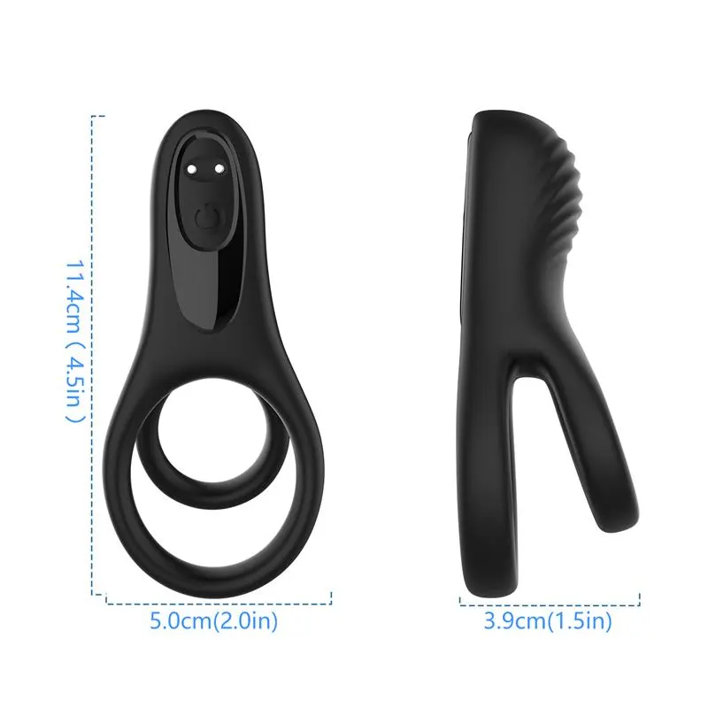 Anillo Vibrador USB 9 Funciones 49 g · URBAN SKY · URBAN SKY · Anillos para el Pene — Foto 9