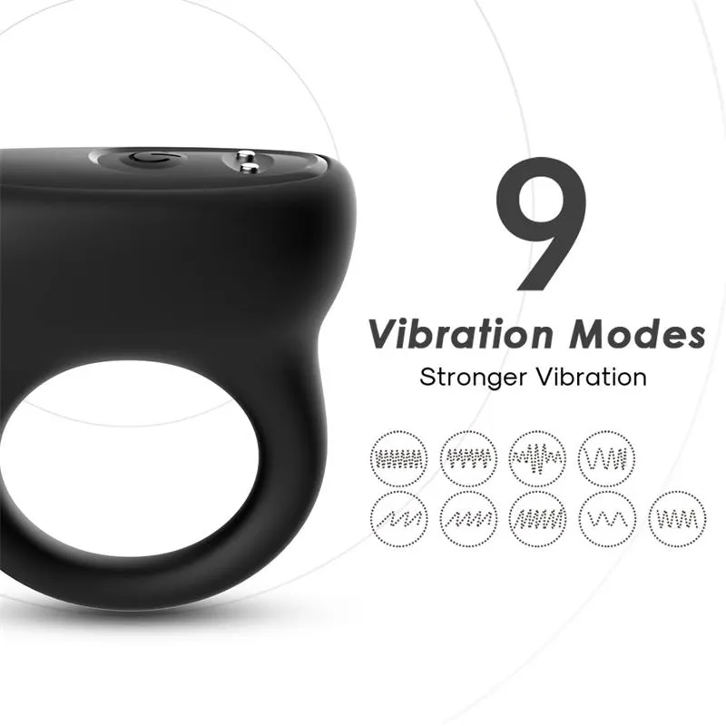 Anillo Vibrador USB 9 Funciones · URBAN SKY · URBAN SKY · Anillos para el Pene — photo 5