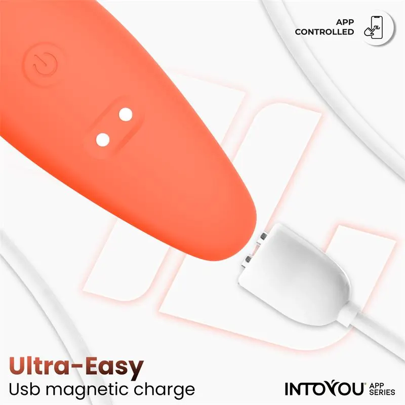 Juguete para Parejas con APP Flexible Salmon · INTOYOU APP SERIES · Vibradores — photo 8