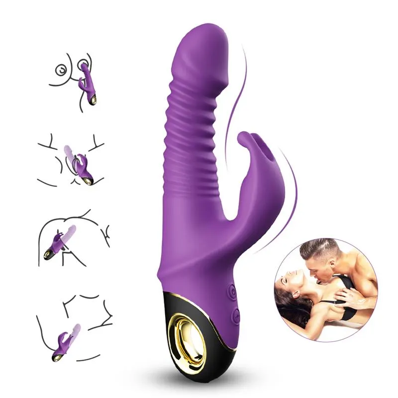 Vibrador con Thrusting y Oscilación 360º Purpura · URBAN SKY · Vibradores — photo 6