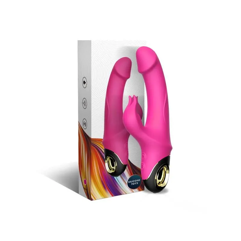 Vibrador con Rotación 360º Rosa · URBAN SKY · Vibradores — Foto 4