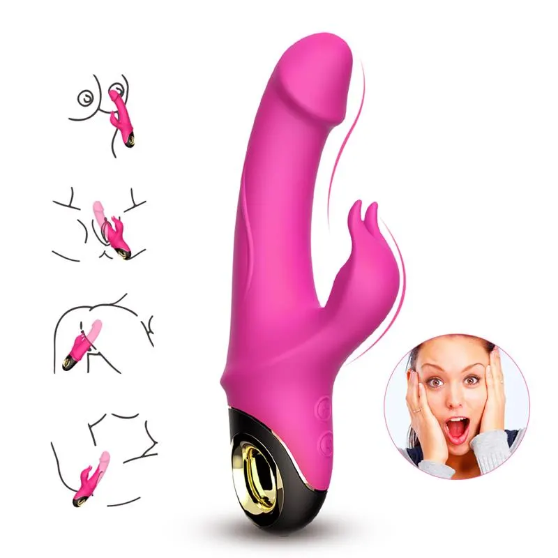 Vibrador con Rotación 360º Rosa · URBAN SKY · Vibradores — Foto 6