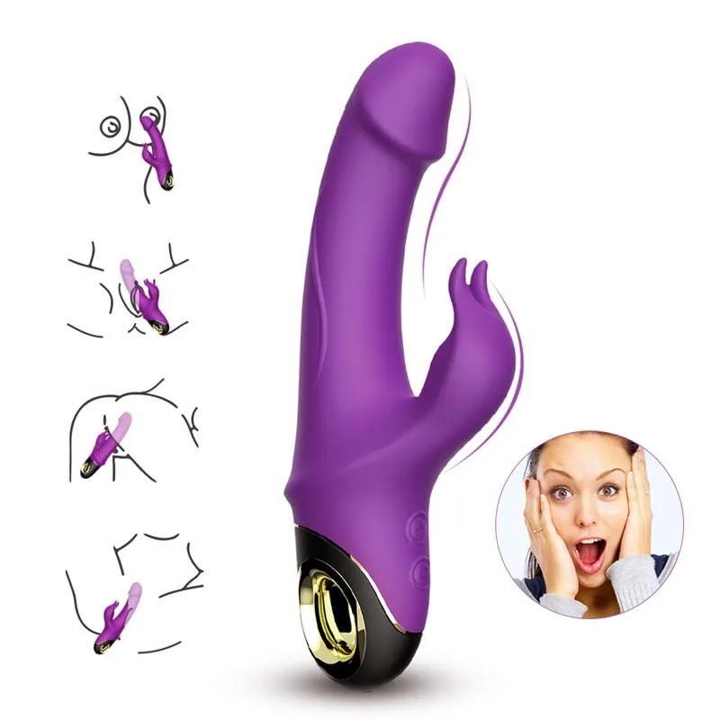 Vibrador con Rotación 360º Purpura · URBAN SKY · Vibradores — photo 5