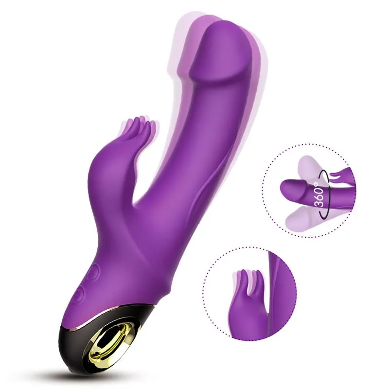 Vibrador con Rotación 360º Purpura · URBAN SKY · Vibradores — photo 6