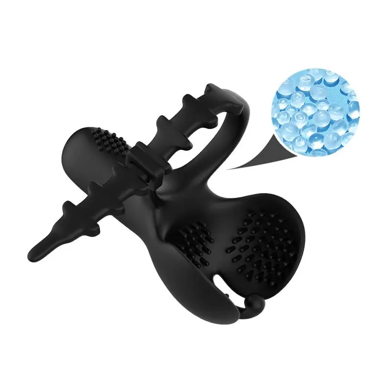 Anillo Vibrador para Pene y Testículos Ajustable · URBAN SKY · Anillos para el Pene — Foto 3