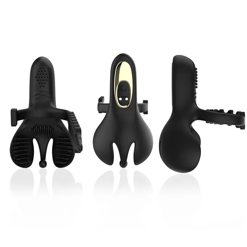 Anillo Vibrador para Pene y Testículos Ajustable · URBAN SKY · Anillos para el Pene — Foto 6