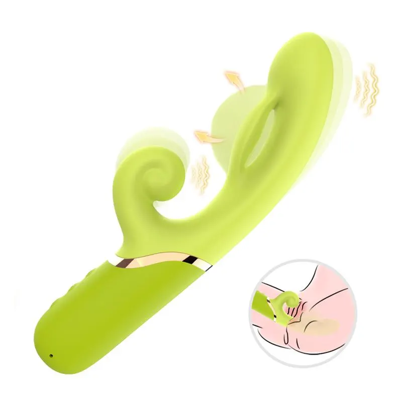 Vibrador con Función de Inflado Verde · URBAN SKY · Vibradores — Foto 2