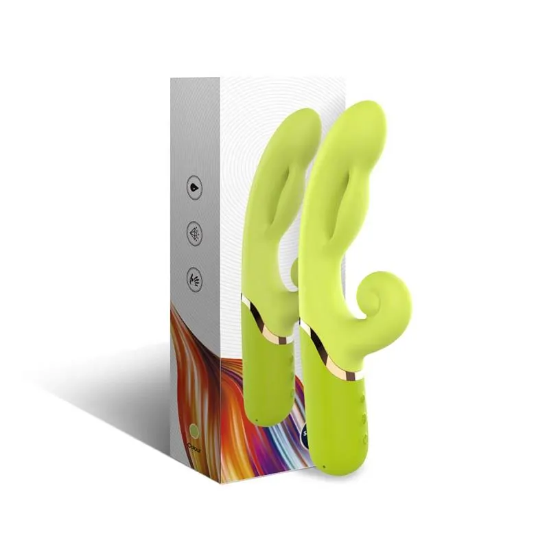 Vibrador con Función de Inflado Verde · URBAN SKY · Vibradores — Foto 4