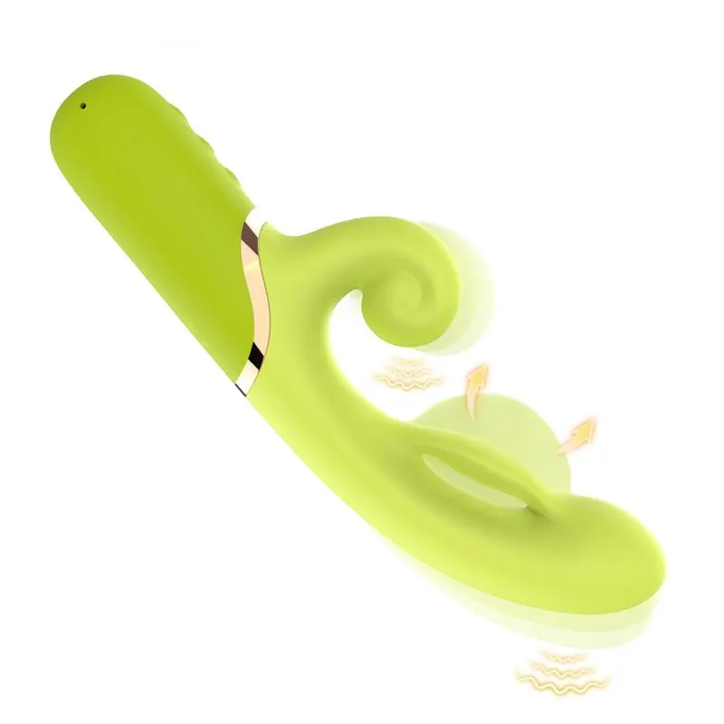 Vibrador con Función de Inflado Verde · URBAN SKY · Vibradores — Foto 5