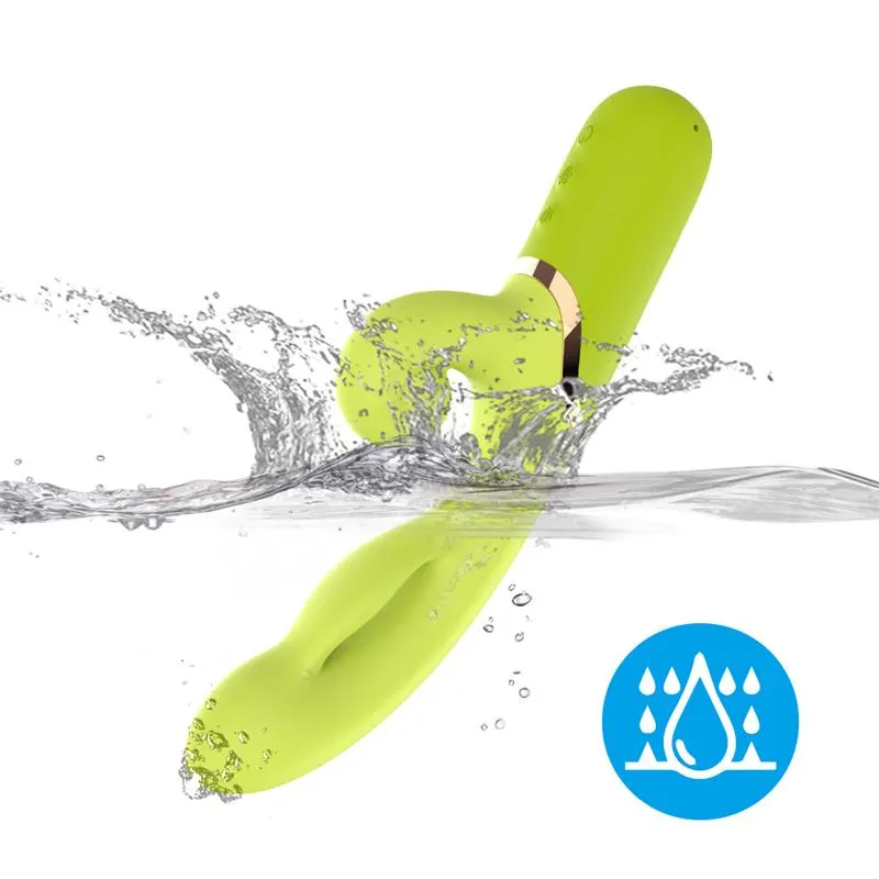 Vibrador con Función de Inflado Verde · URBAN SKY · Vibradores — Foto 9