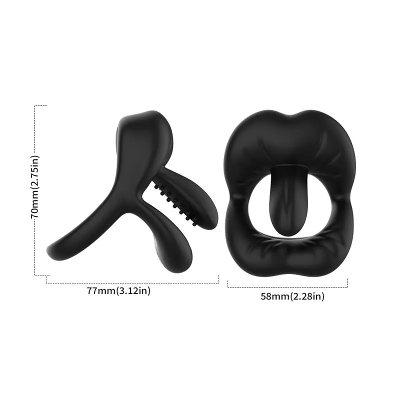 Anillo Vibrador 3 Zonas de Vibración 56 g · URBAN SKY · URBAN SKY · Anillos para el Pene — photo 7